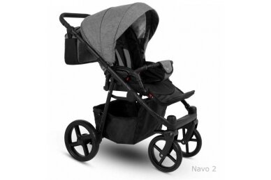 Stroller Camarelo NAVO-02, 3in1 3