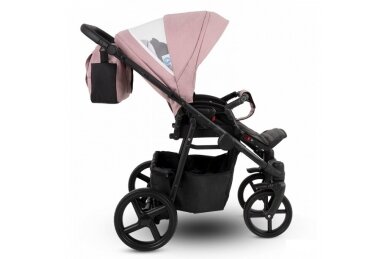 Stroller Camarelo NAVO-07, 3in1 5