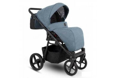 Stroller Camarelo NAVO-08, 3in1 3