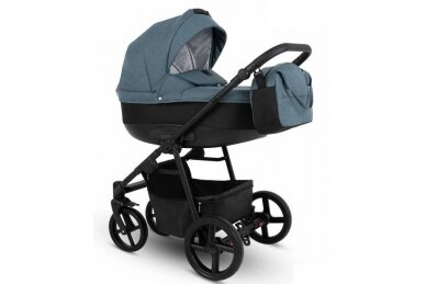 Stroller Camarelo NAVO-08, 3in1