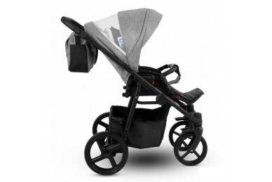 Stroller Camarelo NAVO-10, 3in1 4