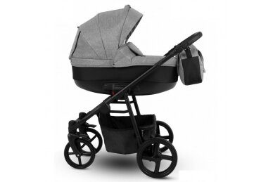 Stroller Camarelo NAVO-10, 3in1 1