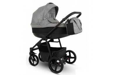 Stroller Camarelo NAVO-10, 3in1