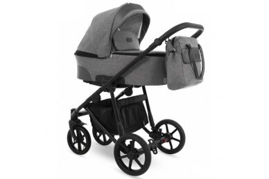 Stroller Camarelo OLLIO-01, 3in1