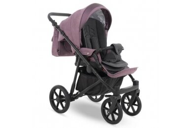 Stroller Camarelo OLLIO-02, 3in1 3