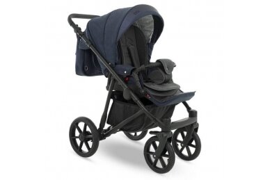 Stroller Camarelo OLLIO-04, 3in1 4