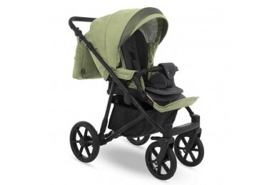 Stroller Camarelo OLLIO-05, 3in1 4