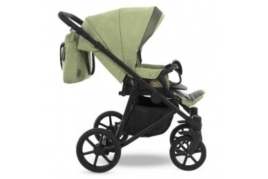 Stroller Camarelo OLLIO-05, 3in1 6