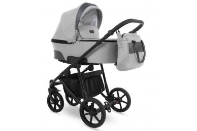 Stroller Camarelo OLLIO-07, 3in1