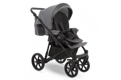 Stroller Camarelo OLLIO-08, 3in1 4