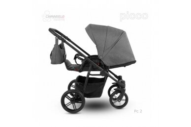 Stroller Camarelo PICCO-2, 3in1 12