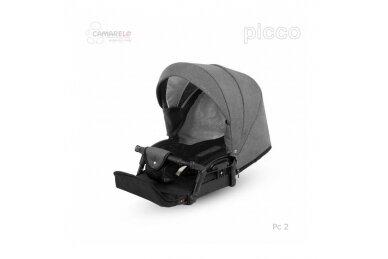 Stroller Camarelo PICCO-2, 3in1 7