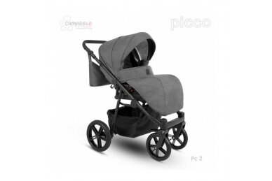 Stroller Camarelo PICCO-2, 3in1 5