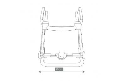 Stroller Camarelo PICCO-2, 3in1 17