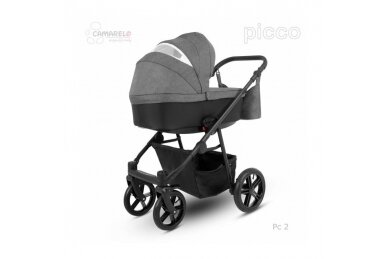 Stroller Camarelo PICCO-2, 3in1 3