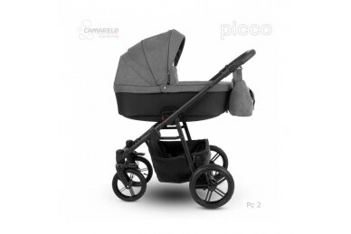 Stroller Camarelo PICCO-2, 3in1 11