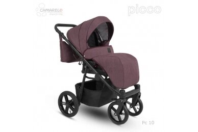 Stroller Camarelo PICCO-10, 3in1 7