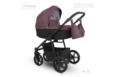 Stroller Camarelo PICCO-10, 3in1