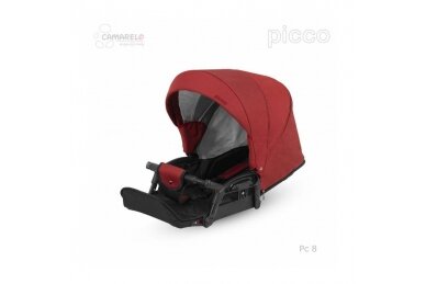 Stroller Camarelo PICCO-8, 3in1 9