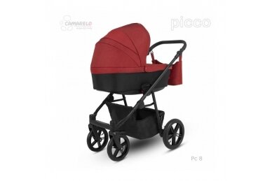 Stroller Camarelo PICCO-8, 3in1 3