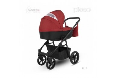 Stroller Camarelo PICCO-8, 3in1 4