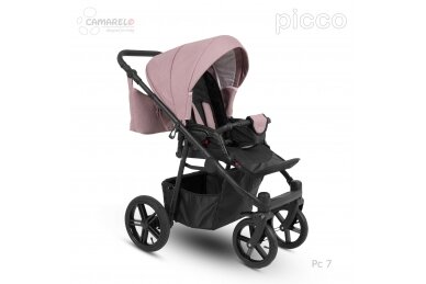 Stroller Camarelo PICCO-7, 3in1 5