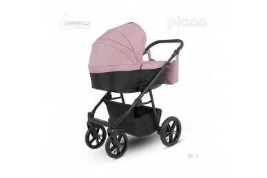 Stroller Camarelo PICCO-7, 3in1 3