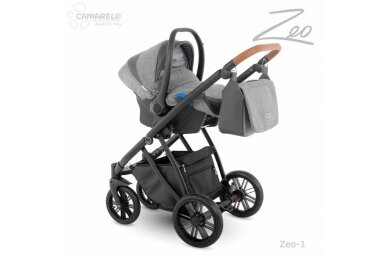 Stroller Camarelo ZEO-01 3in1 3