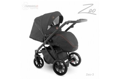 Stroller Camarelo ZEO-03, 3in1 2