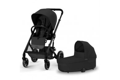 Stroller CYBEX Balios S LUX MOON BLACK  2in1