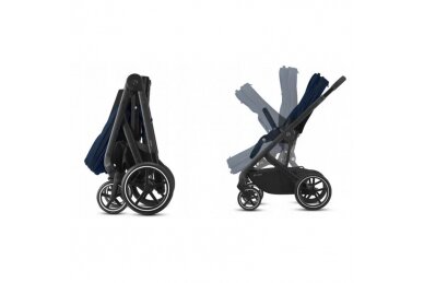 Stroller CYBEX Balios S Lux MOON BLACK 4in1 12