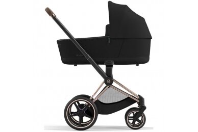 Stroller CYBEX  Priam V4  Sepia Black/Frame Rose Gold 2in1 2