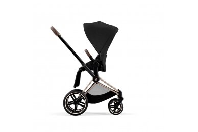 Stroller CYBEX  Priam V4  Sepia Black/Frame Rose Gold 2in1 8