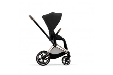 Stroller CYBEX  Priam V4  Sepia Black/Frame Rose Gold 2in1 9