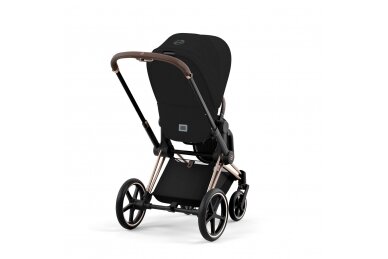 Stroller CYBEX  Priam V4  Sepia Black/Frame Rose Gold 2in1 10