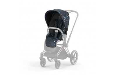 Stroller Cybex Priam V4 JEWELS OF NATURE  Frame Rose Gold 2in1 3