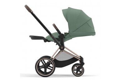 Stroller Cybex Priam V4 LEAF GREEN Frame Matt Black 2in1 8