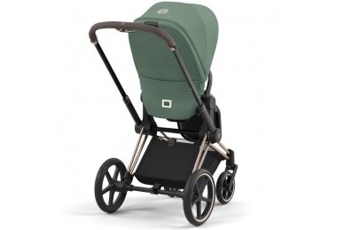 Stroller Cybex Priam V4 LEAF GREEN Frame Matt Black 2in1 11