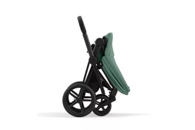 Stroller Cybex Priam V4 LEAF GREEN Frame Matt Black 2in1 14