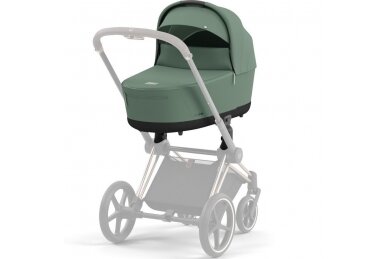 Stroller Cybex Priam V4 LEAF GREEN Frame Rose Gold 2in1 1