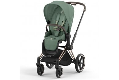 Stroller Cybex Priam V4 LEAF GREEN Frame Rose Gold 2in1 2