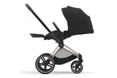 Stroller CYBEX  Priam V4 Sepia Black/Frame Rose Gold 3in1 7