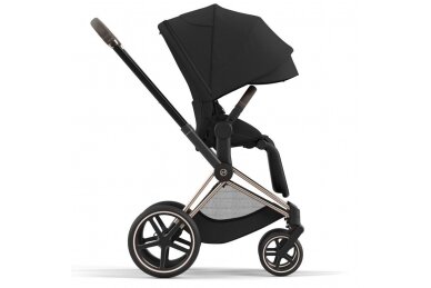 Stroller CYBEX  Priam V4 Sepia Black/Frame Rose Gold 3in1 5