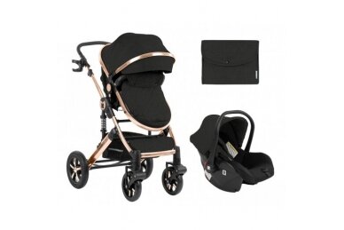 Stroller DARLING 3in1, Black