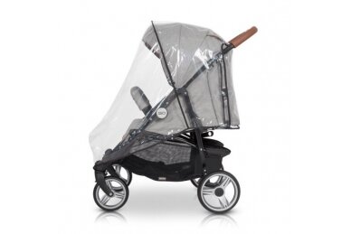 Twin pushchair Euro-Cart  DOBLO Iron 2