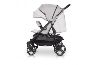 Twin pushchair Euro-Cart  DOBLO Iron 3