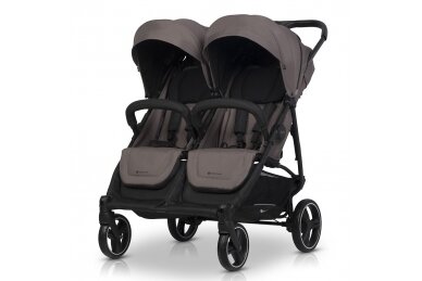 Twin pushchair Euro-Cart  DOBLO Taupe