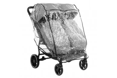 Kikka Boo Twin stroller Happy 2 Light Grey 2