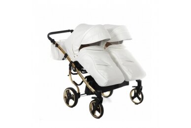 Stroller for twins and toddler JUNAMA DIAMOND  INDIVIDUAL DUO 06, 3 in1 9