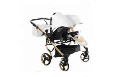 Stroller for twins and toddler JUNAMA DIAMOND  INDIVIDUAL DUO 06, 3 in1 18